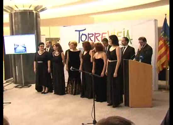 Concierto de presentación del 60º Aniversario del Certamen  Internacional de Habaneras y Polifonía en la sede del Parlamento Europeo  de Bruselas